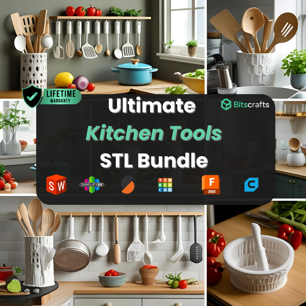 Kitchen Tools STL Bundle