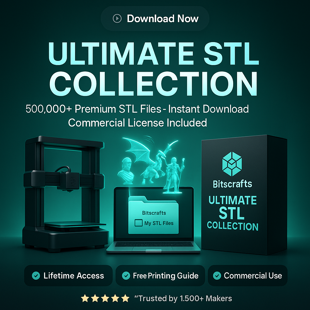 All-in-One STL Bundle + Pro Printing Guide