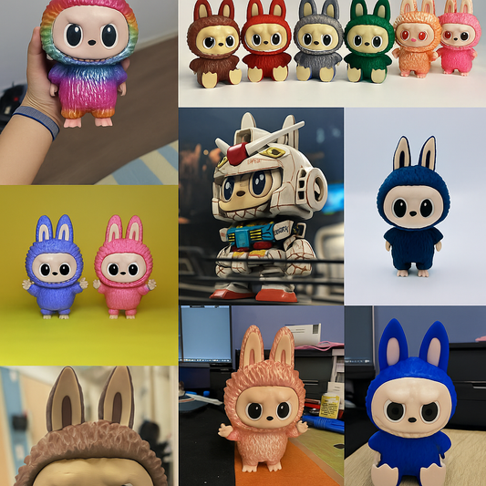 Labubu Characters STL Bundle