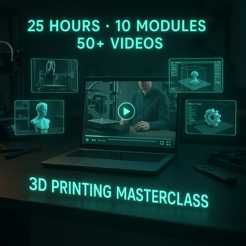 The Ultimate 3D Printing Masterclass