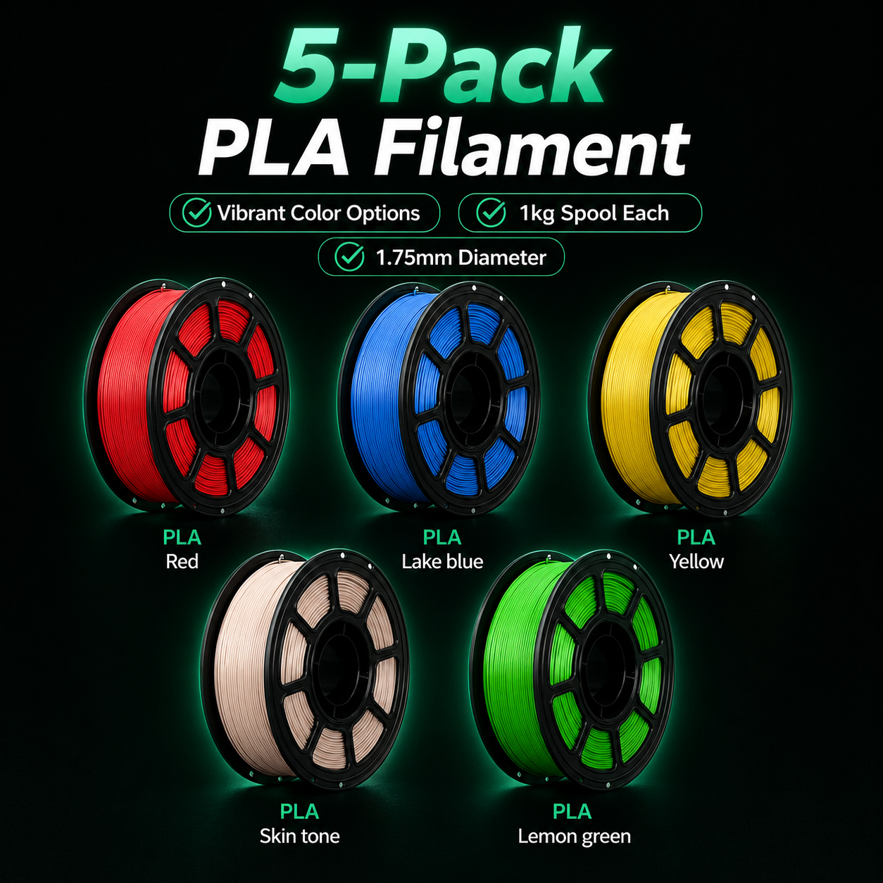 BitsCrafts PLA Filament Bundle