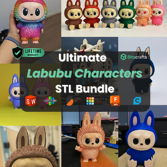 Labubu Characters STL Bundle