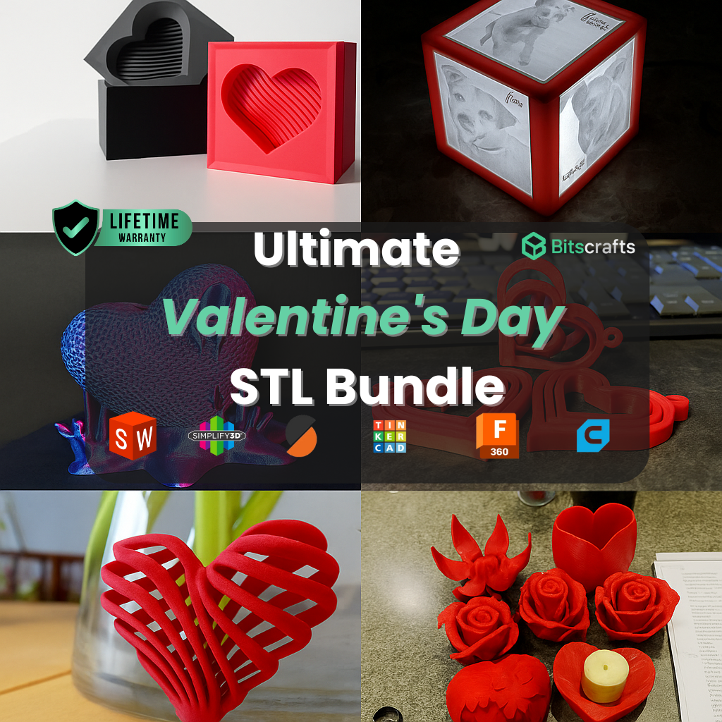 Valentine's Day STL Bundle