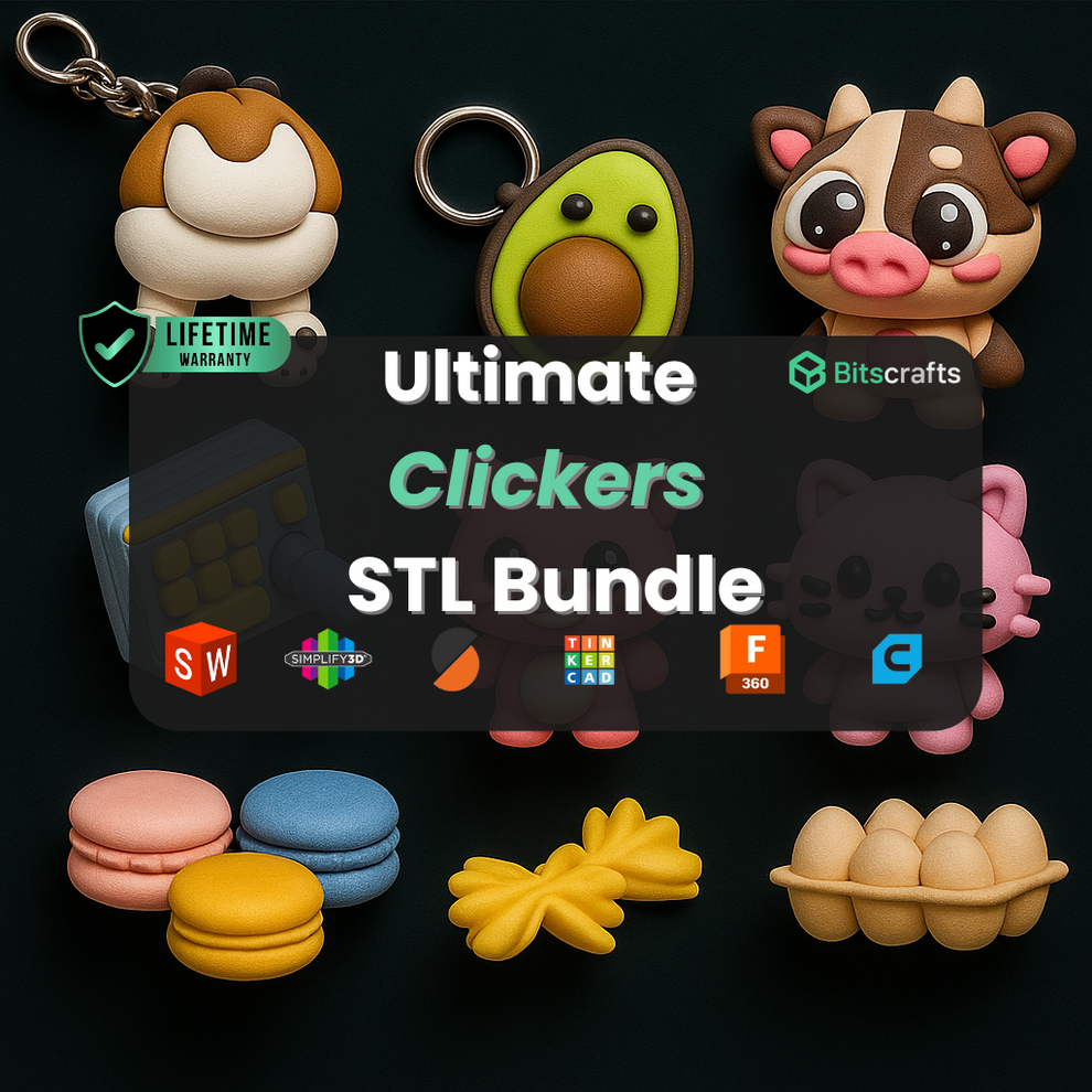 Customized Clicker 35+Clicker STL files for 3D Printing – Bitscrafts